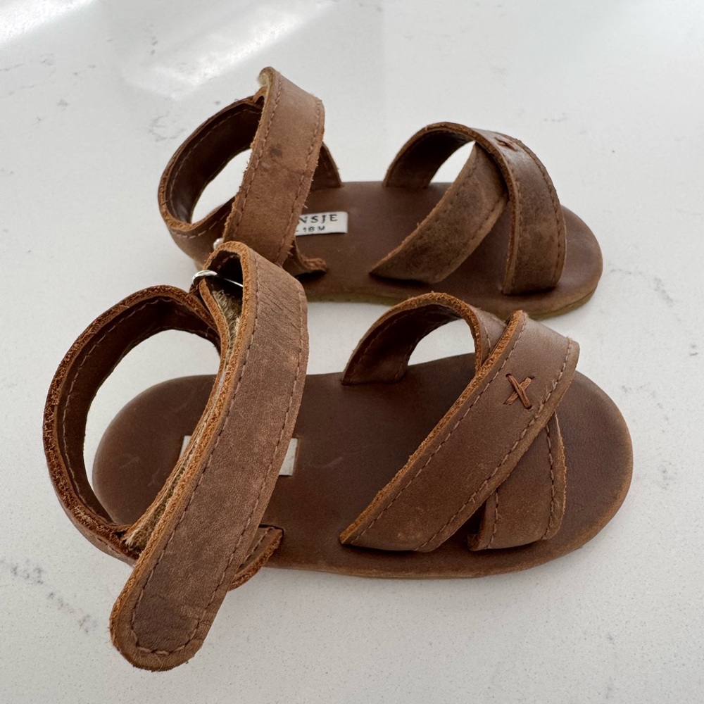 Brown Kids Sandals